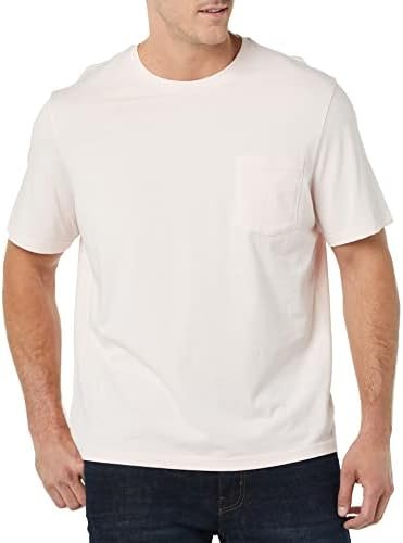 Men Soft T-Shirt Casual Short Sleeve Lightweight Basic Tee Shirts Big & Tall