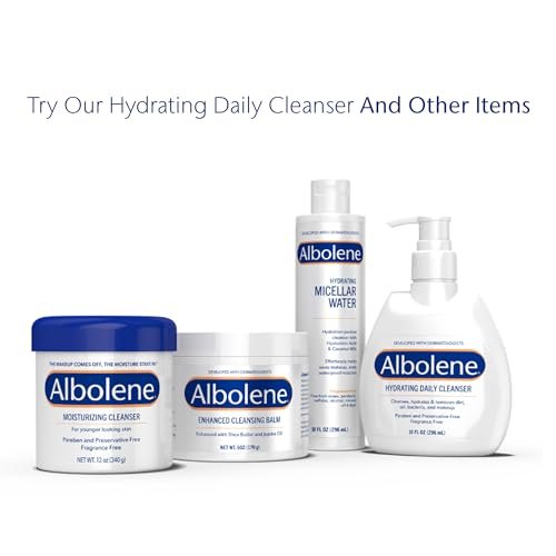 Albolene Face Moisturizer and Makeup Remover, Facial Cleanser and ...