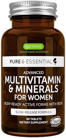 Advanced Women S Multivitamin Methylated Folate Clean Label Vegan   Advanced Womens Multivitamin Methylated Folate Clean Label Vegan With 